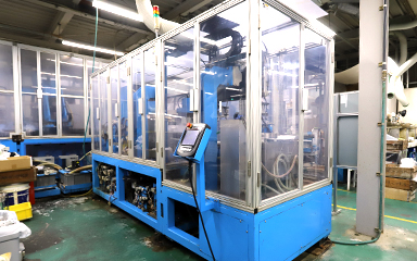 丸型サイズ用NC加工機